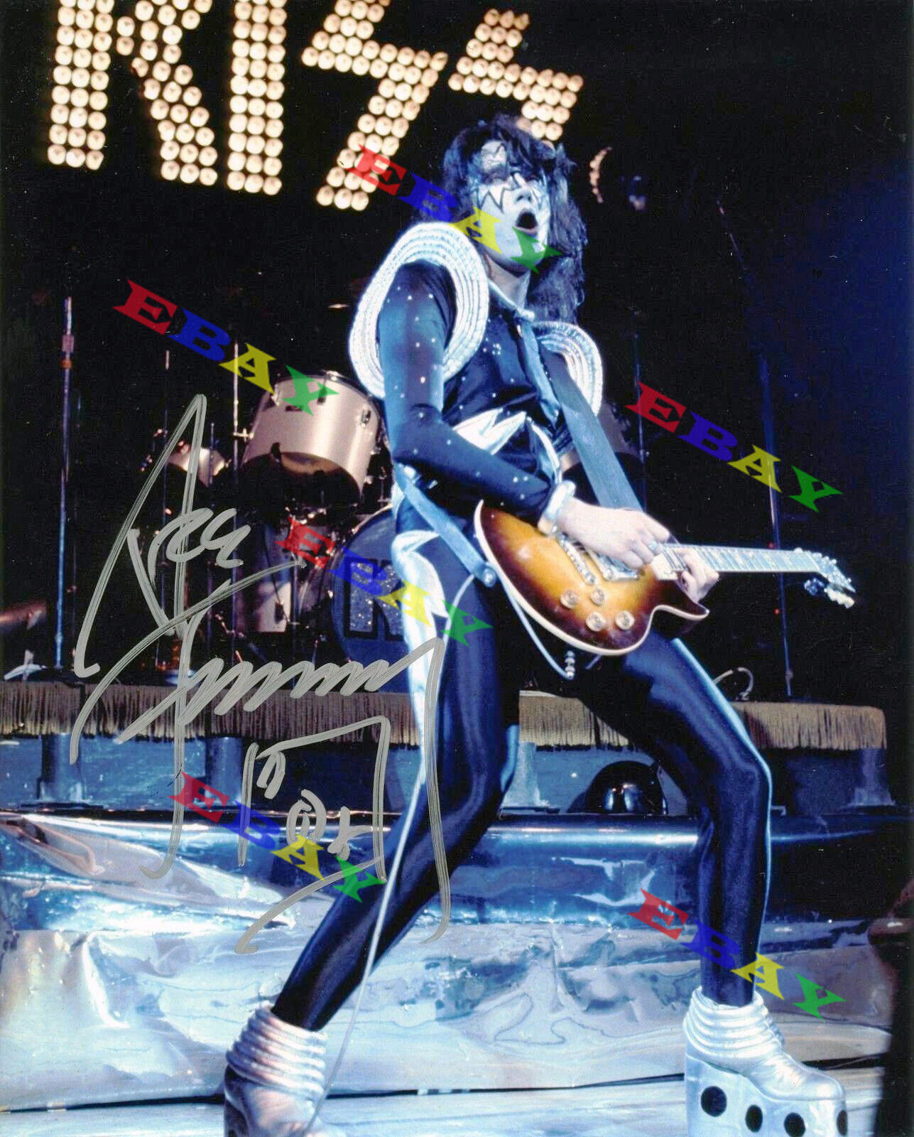 Ace Frehley Kiss Autographed signed 8x10 Photo Poster painting Reprint