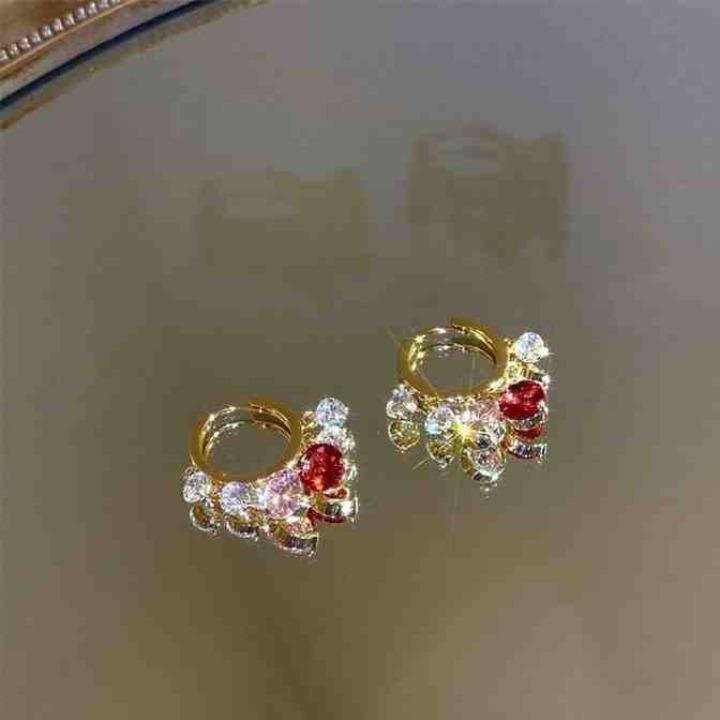 Shiny Diamond Drop Earrings | IFYHOME