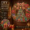 DIY Diamond Painting Xmas Tree Religious Hanging Ornament Pendant Acrylic Double Sided Print Decor Kit