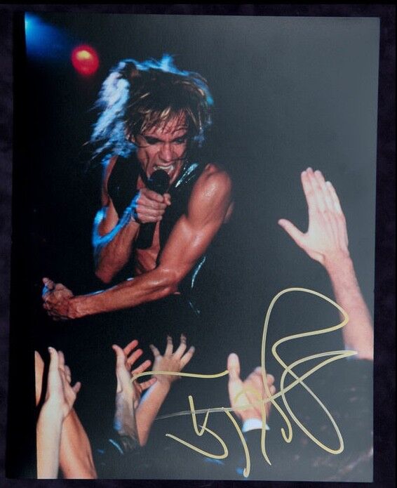 GFA The Stooges Frontman * IGGY POP * Signed 11x14 Photo Poster painting PROOF AD2 COA