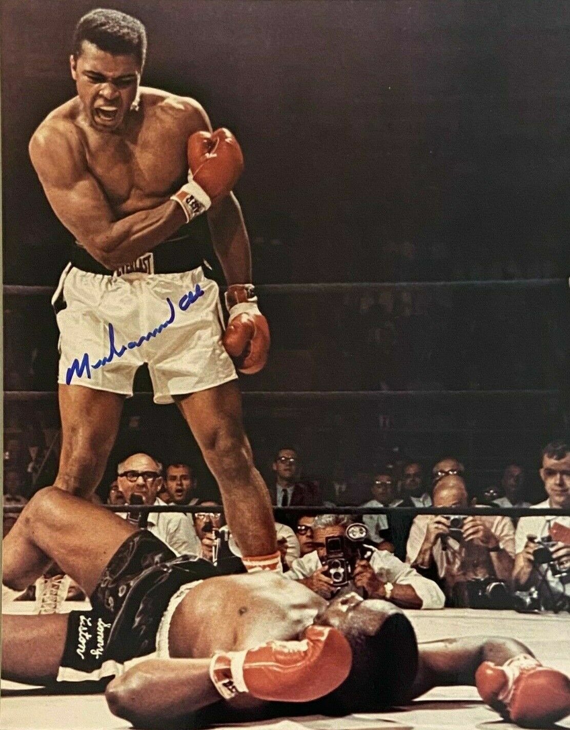 Muhammad Ali Autographed Signed 8x10 Photo Poster painting Boxer The Greatest VTG REPRINT