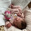 20'' Soft Touch Sleep Reborn Baby Doll Girl Named Iris Lifelike Newborn Baby Doll Toy For Kids - RBBI-Myrebornbabydoll&reg; 