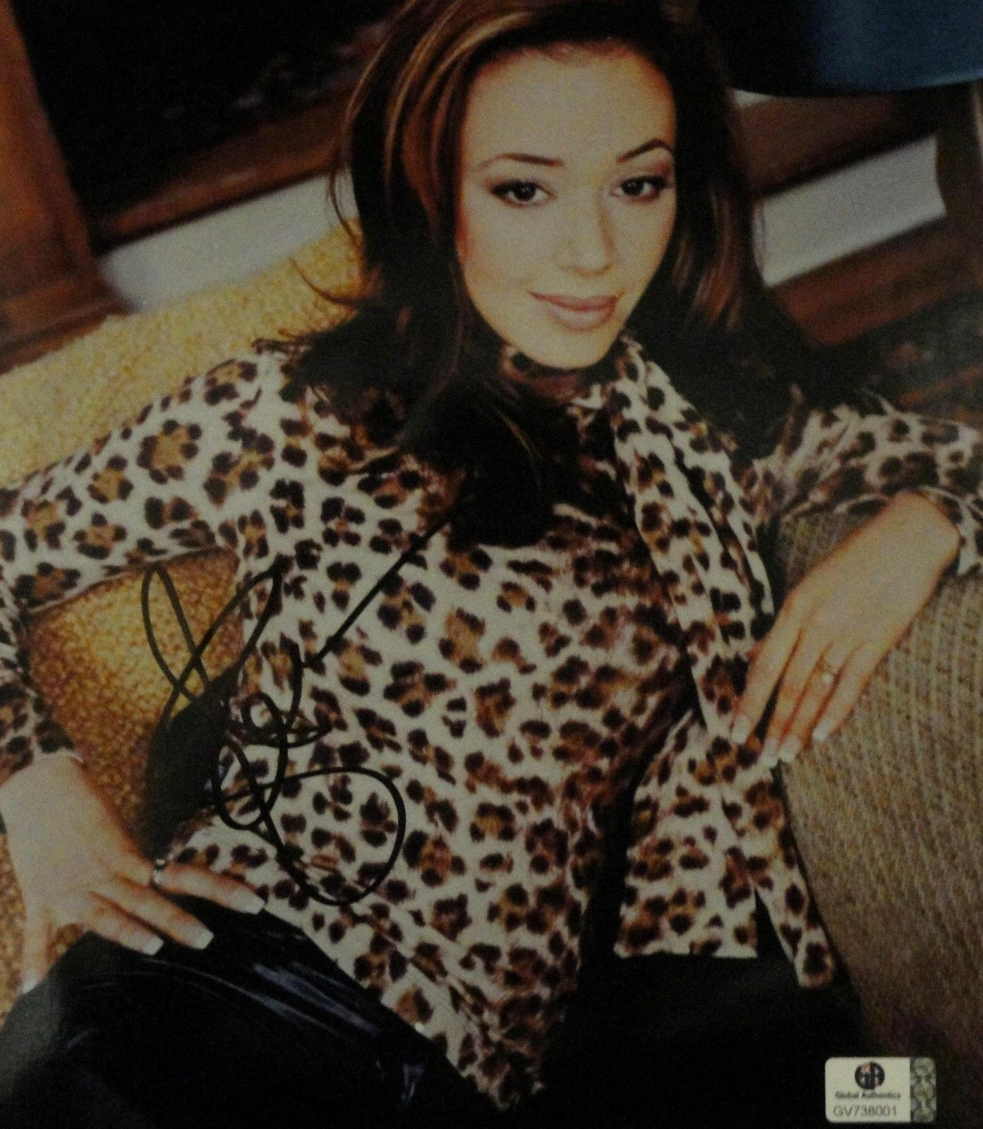 Leah Remini Hand Signed Autographed 8x10 Photo Poster painting Dancing With The Stars GA 738001