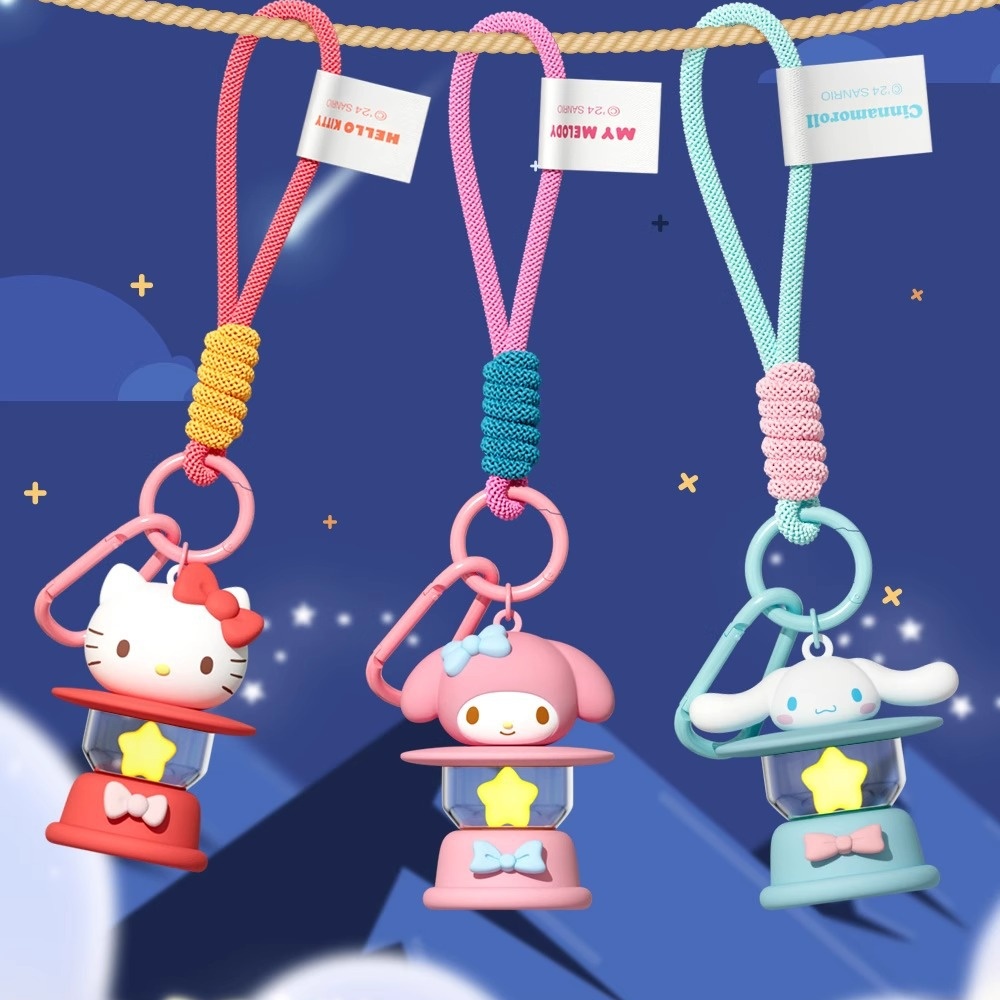 Mini Kerosene Lamp Keychain Charm