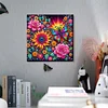 (Pre-Framed)Butterfly Flower-Special Shape Diamond Painting Kit(29x29cm)