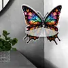 &Eacute;tag&egrave;re d&rsquo;angle papillon en acrylique - D&eacute;coration artisanale 5d