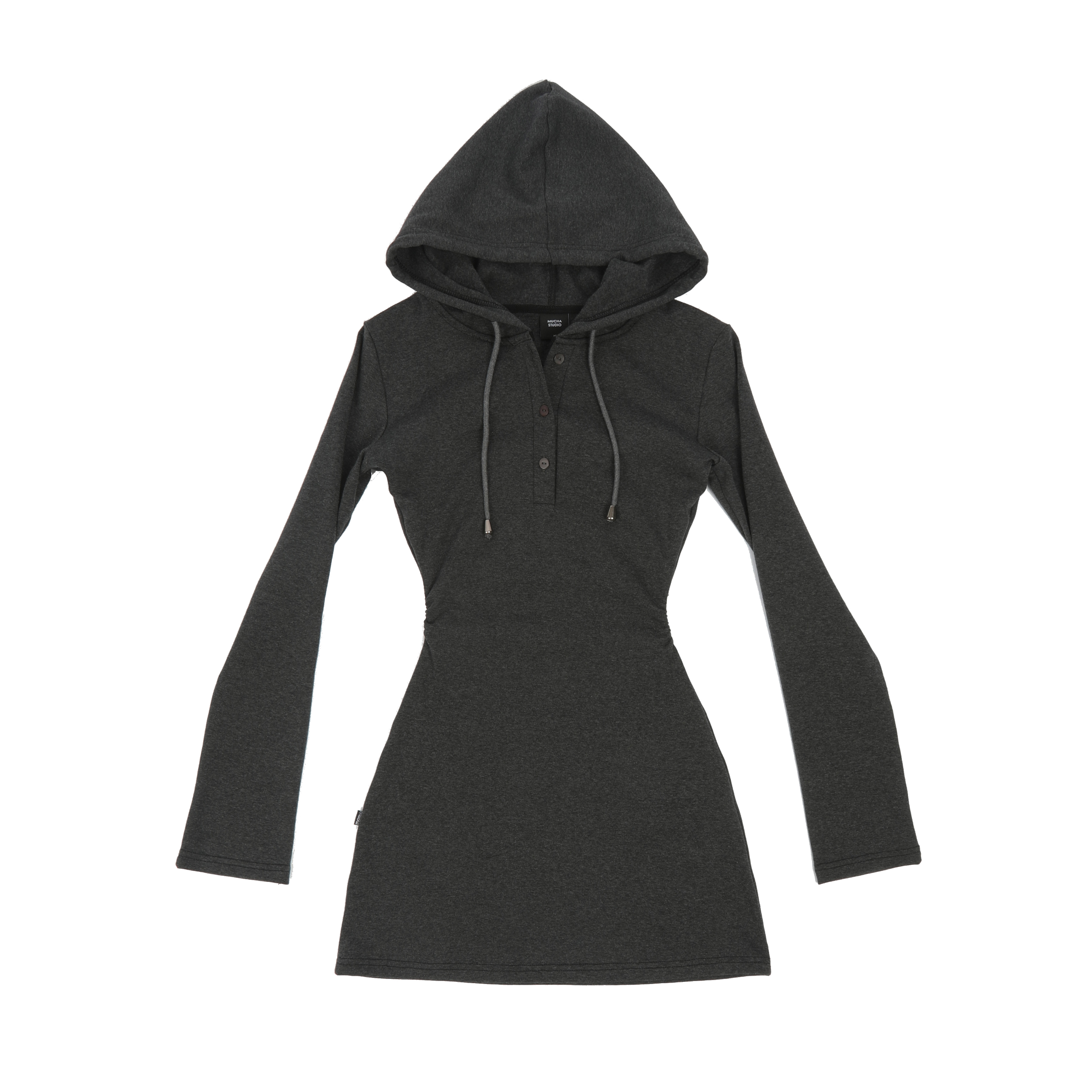 MuuRos Sweet Cool Spicy Girl Pure Desire Knitted Mini Dress Women's Spring Fashion Street Sle High Waist Bodycon Sweater Dress