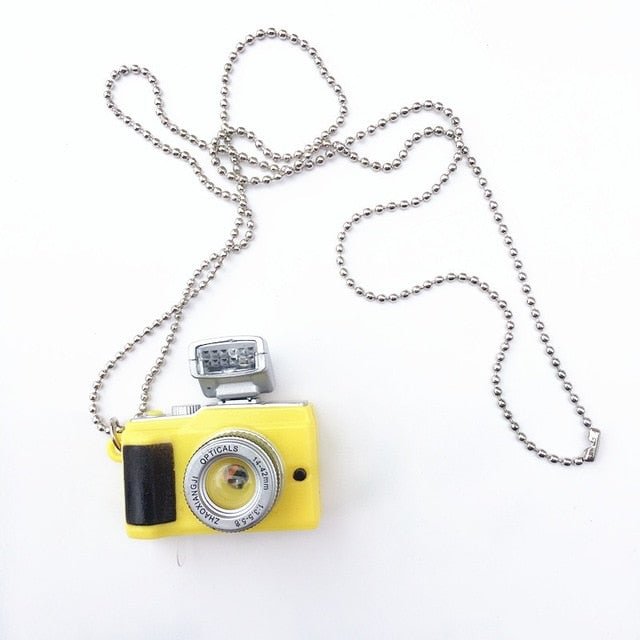 Punk Flash Camera Necklaces