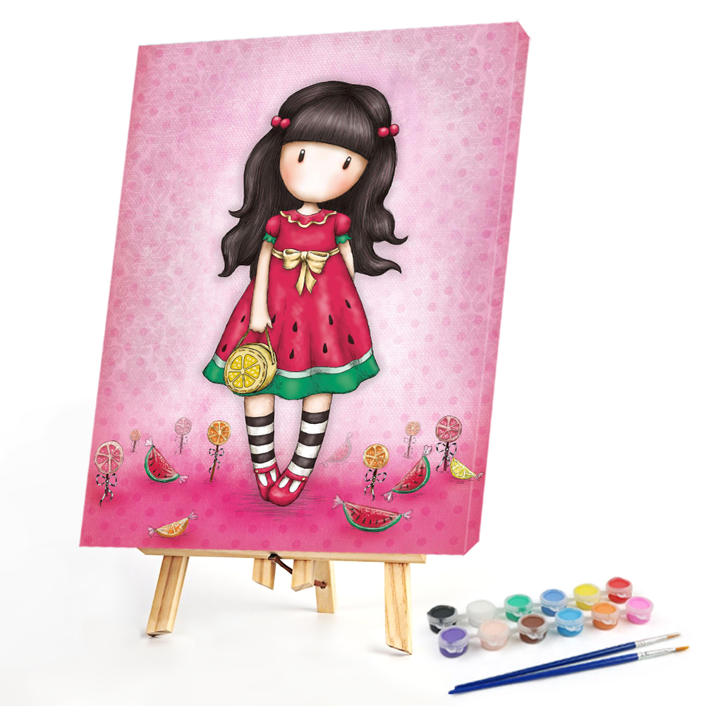 

40*50CM - Paint By Numbers - Goliath Doll, 501 Original