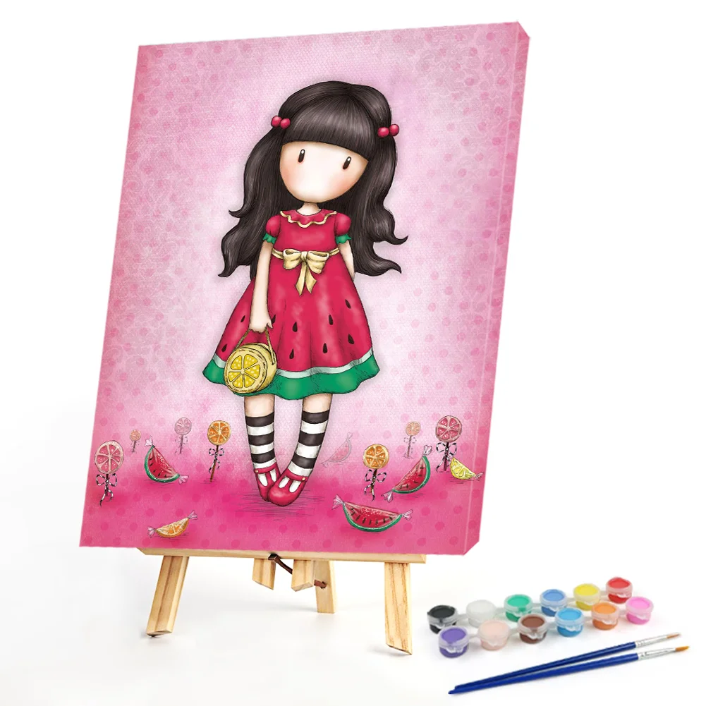 Candy Girl - Paint By Numbers(50*40CM)