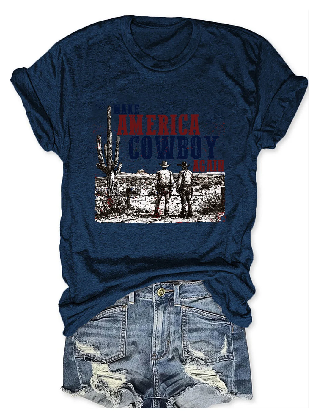 Make America Cowboy Again T-shirt