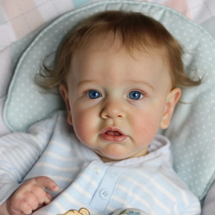 Dollreborns®20" Johnson Full Body Silicone Vinyl Handmade Reborn Baby Doll Boy