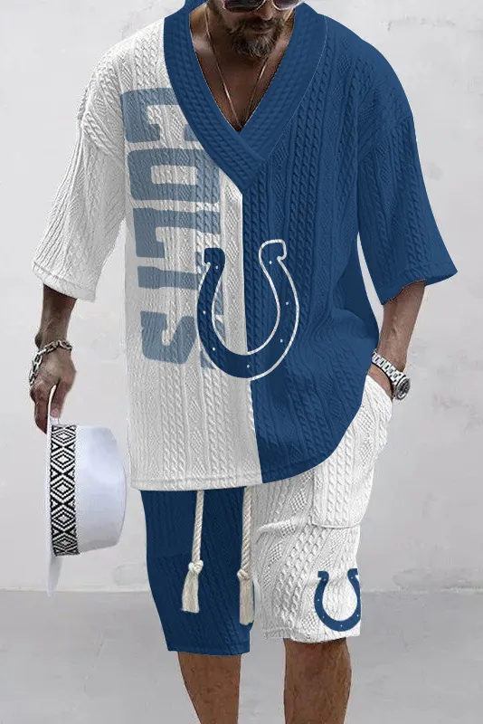 Indianapolis Colts Limited Edition Top And Shorts Two-Piece Suits