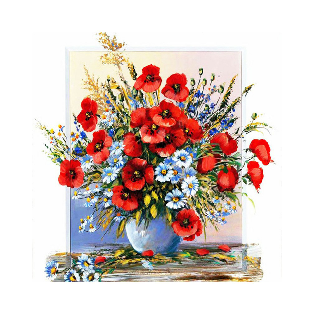 

Poppy - Square Drill Diamond Painting - 30*30CM, 501 Original