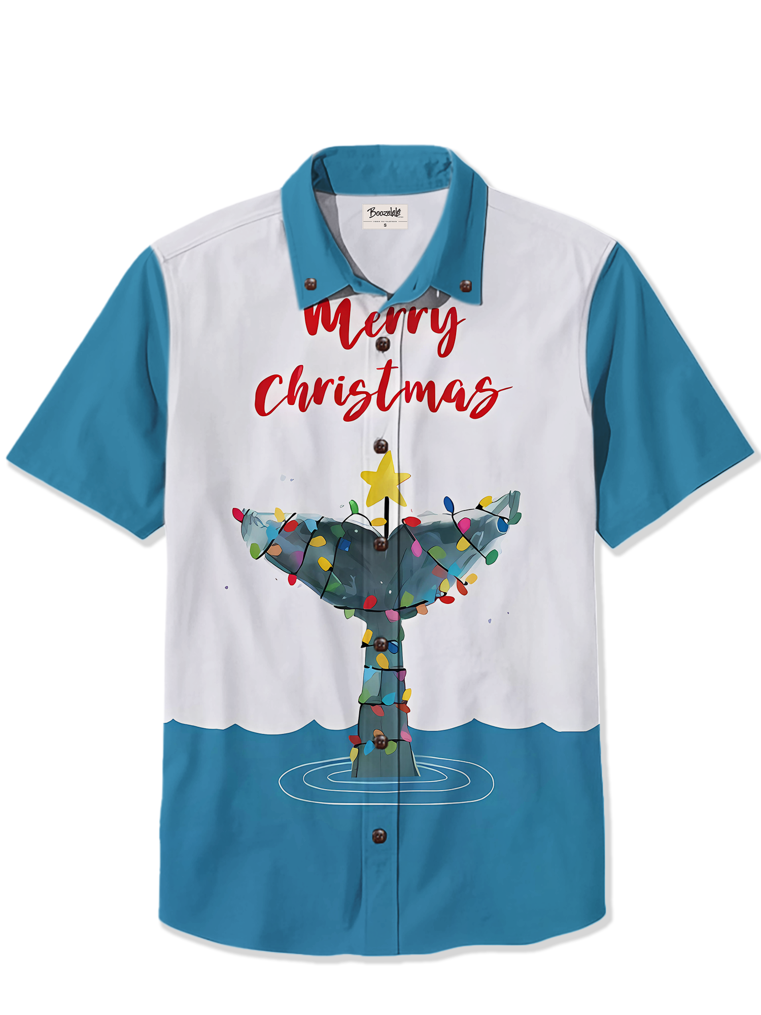 Whale Lantern Christmas - 100% Cotton Shirt