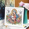 5D DIY Partial Special Shaped Drill Diamond Painting Madonna Art 19.2x19.2cm