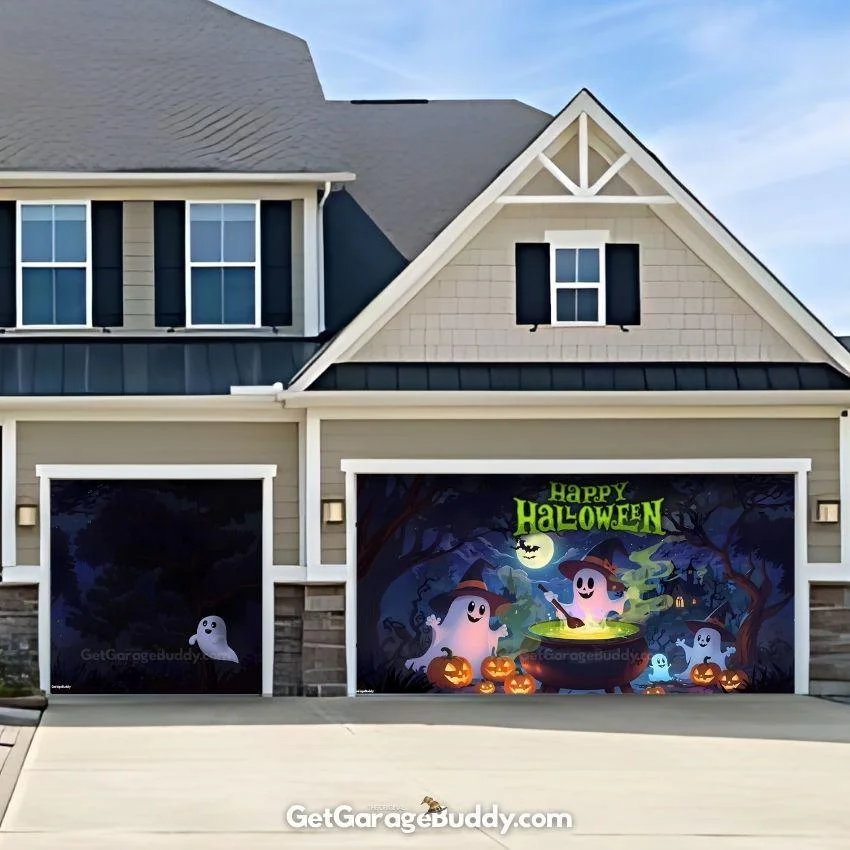 GarageBuddy Halloween Garage Door Covers