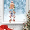 DIY Diamond Painting Double Sided 3D Wind Chime Xmas Pendant  Hanging Kit