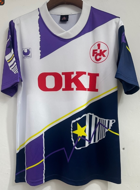1994 Retro 1. FC Kaiserslautern Away Football Shirt 1:1 Thai Quality