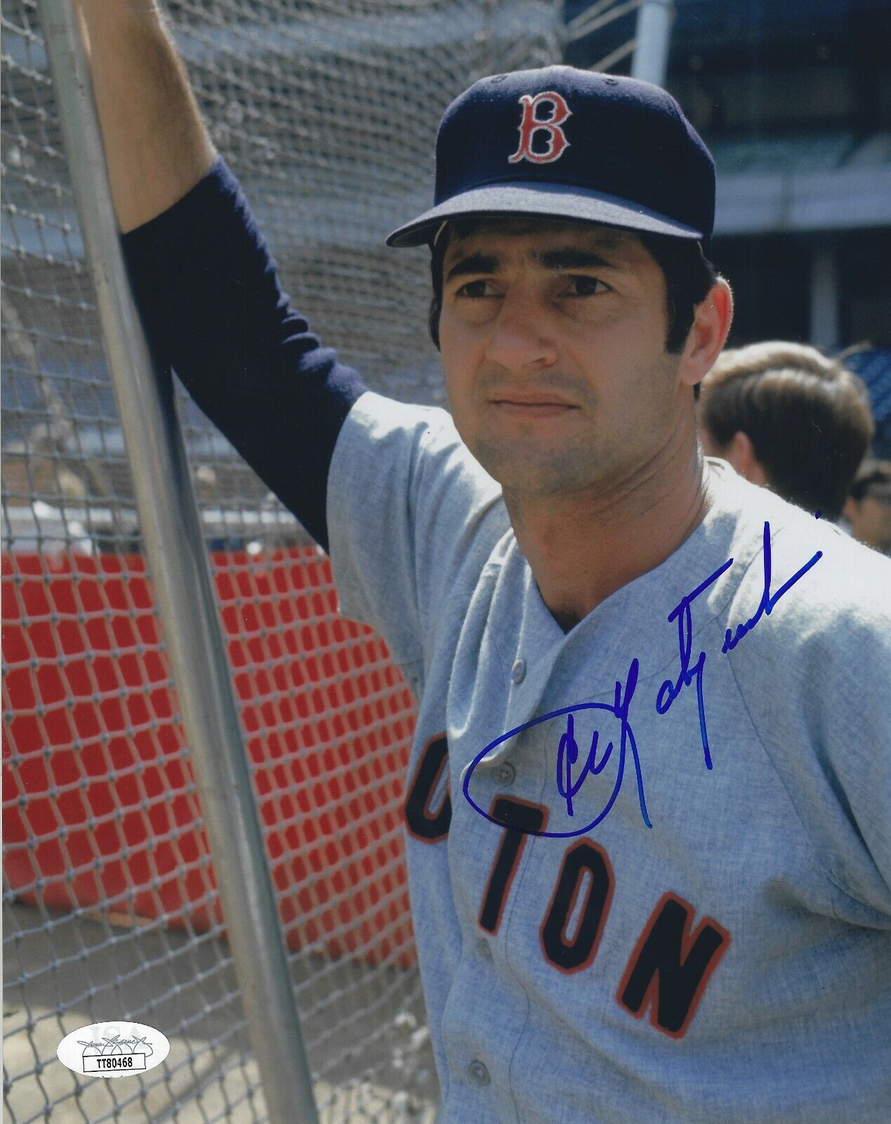 Autographed CARL YASTRZEMSKI Boston Red Sox 8x10 JSA COA