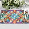 (42.5*29.5cm)1pcs Diamond Art Painting Mandala Placemats Heat Resistant Non-Slip Place Mat Kit