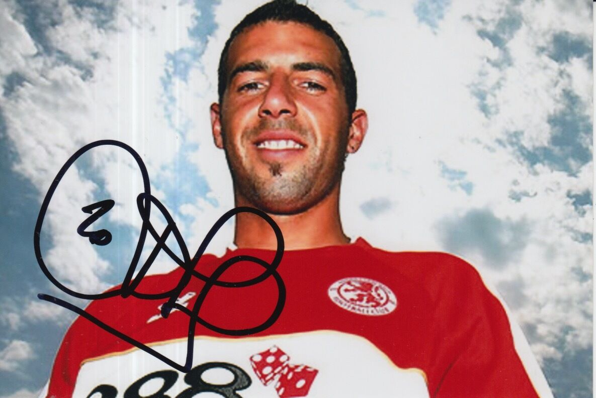 MIDDLESBROUGH HAND SIGNED JULIO ARCA 6X4 Photo Poster painting 1.