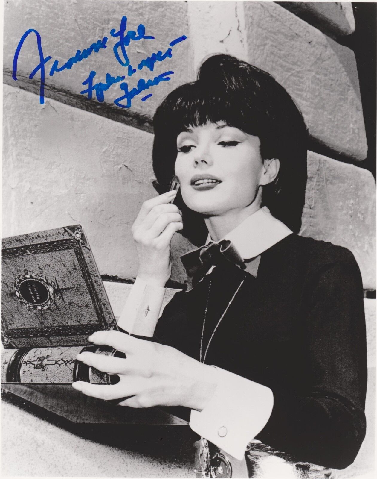 Francine York Signed 8x10 Photo Poster painting - Tickle Me / Lost In Space / Batman 1966 Babe