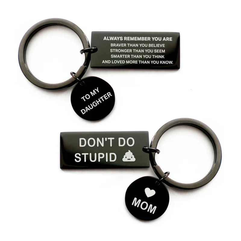 Don't Do Stupid Shit Keychain – Sixth & Sunshine