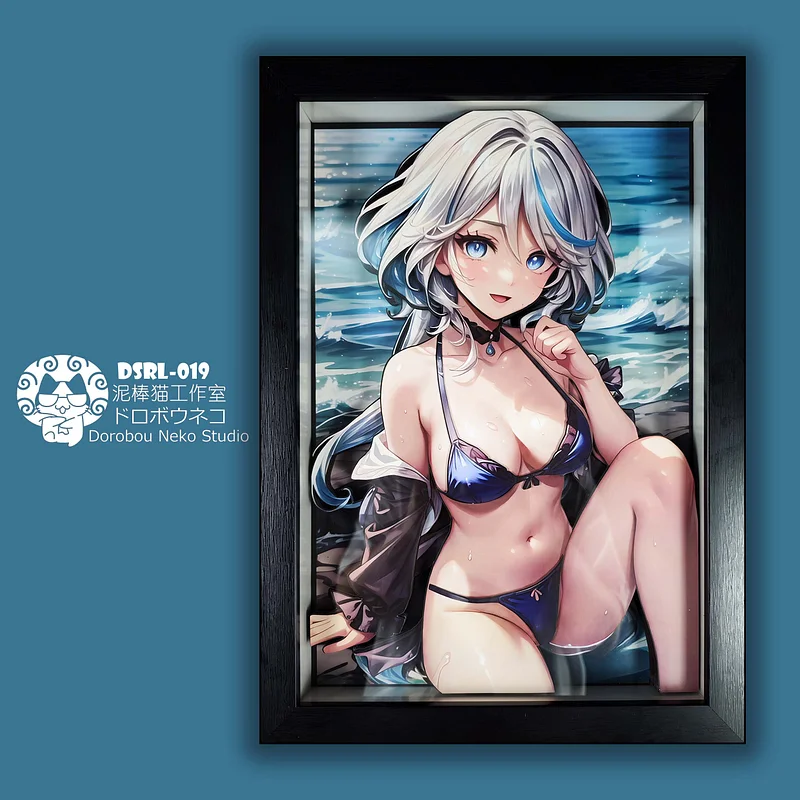 On sale Dorobou Nemo Studio Genshin Impact Shenhe 3D Art Painting