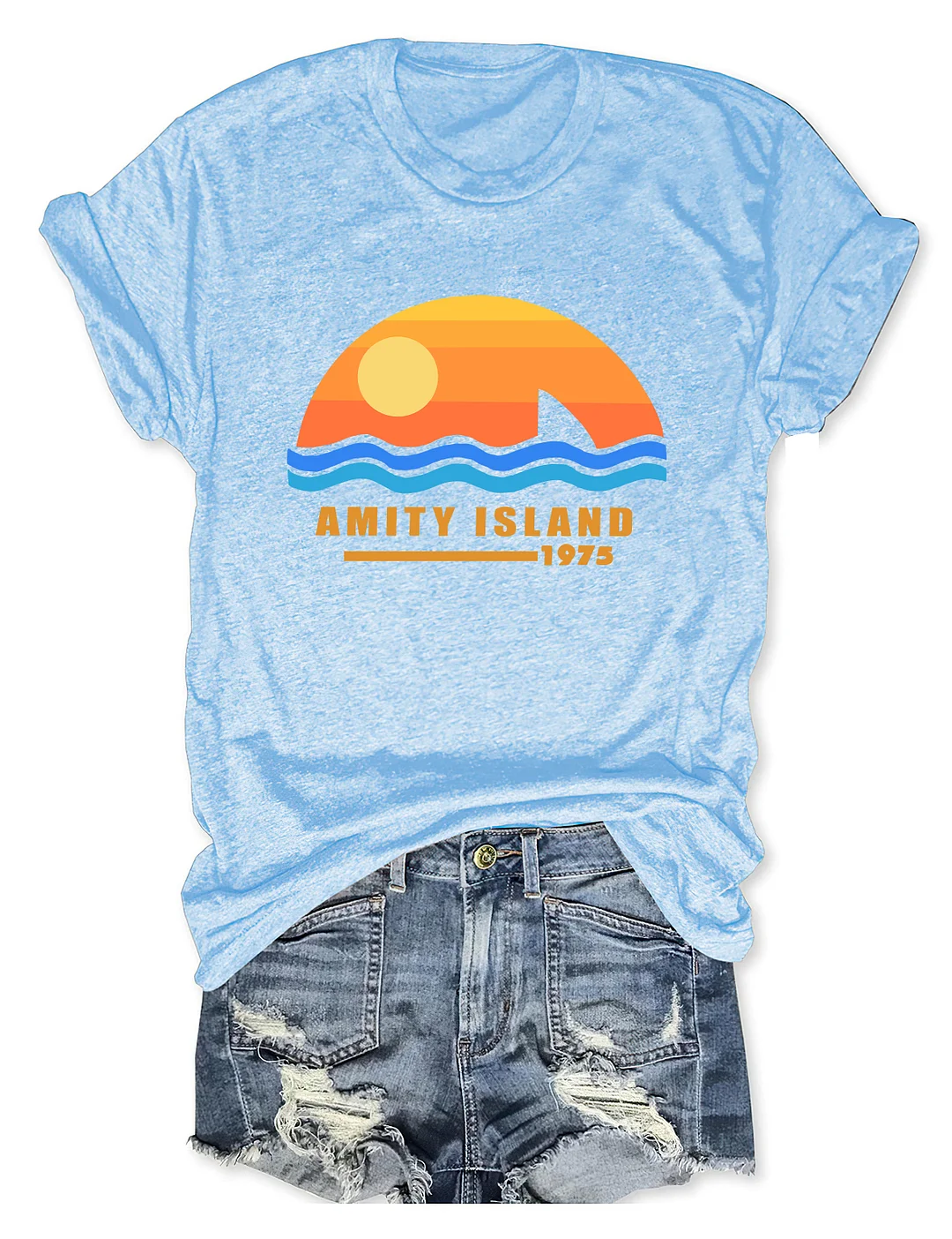 Jaws Amity 1975 T-shirt
