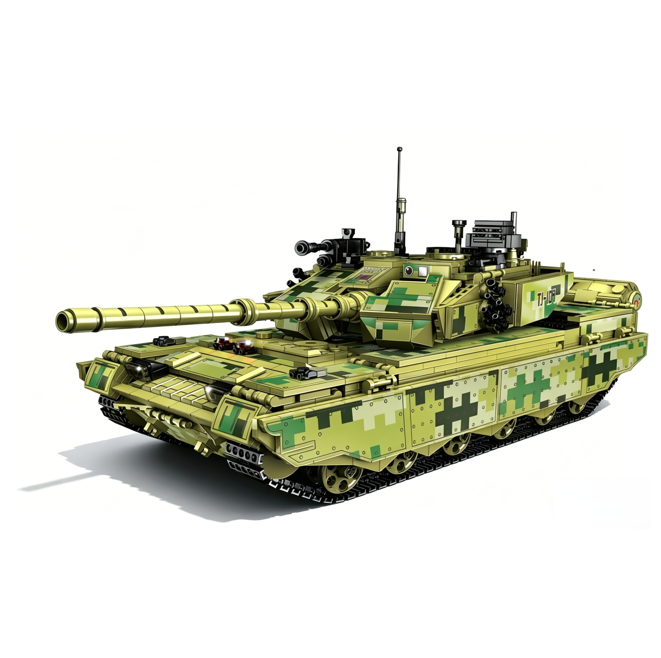 KAVOWORLD 89132 ZTZ-99A Main Battle Tank Building Set | 2022 Pieces | 1:28 Scale