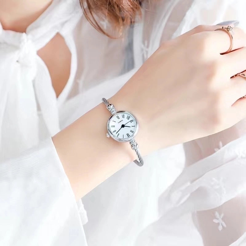 Minimalist Round Buckle Quartz Women’s Watches