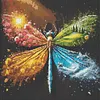 Diamond Painting -DIY Round Drill Dragonfly(40x40cm)