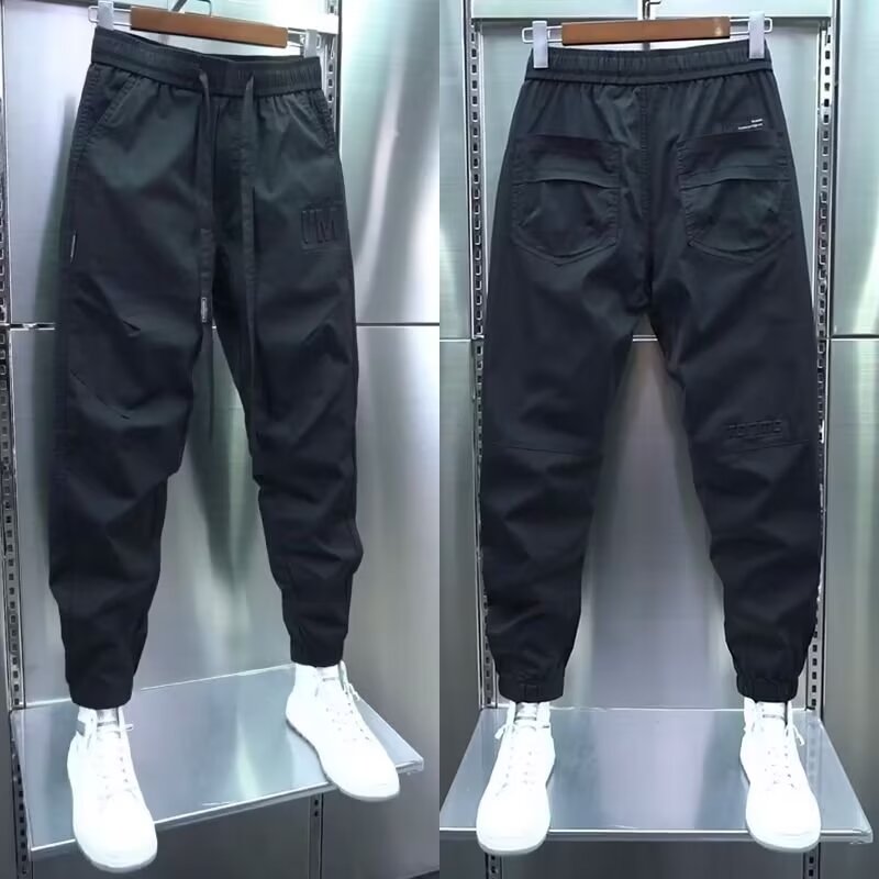 Winzsparks Men's Casual Sports Pants Sweatpants Male Jogger Cargo Harem Pencil Pants Trousers Multi-pocket Sweatwear 2025 New Cargo pants