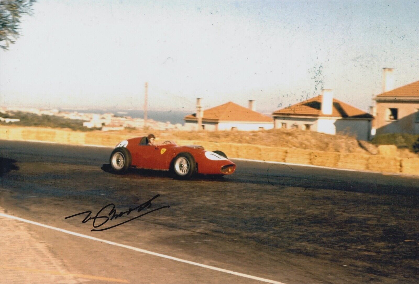 Tony Brooks Hand Signed 12x8 Photo Poster painting F1 Autograph Ferrari