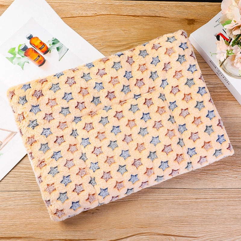 Spot Pet Sleeping Mat Thickened Autumn And Winter Warm Mat Cat Dog Universal Blanket Mat Pet Supplies