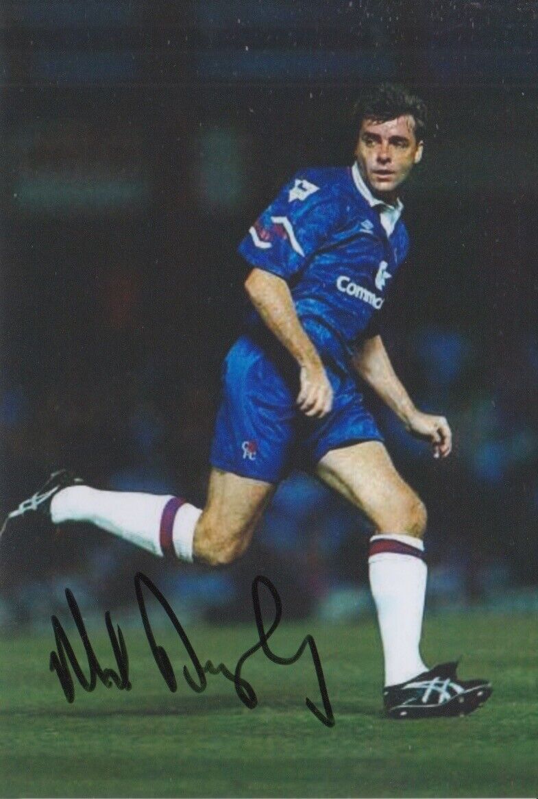 MAL DONAGHY HAND SIGNED 6X4 Photo Poster painting CHELSEA FOOTBALL AUTOGRAPH