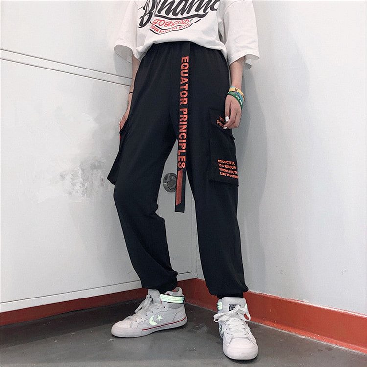 Belt Pocket Street Cargo Pants