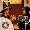 Halloween Wreath DIY Acrylic 5D Crystal Diamond Gem Art Hanging Ornament