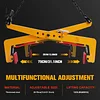 [US Local Warehouse] 1323 Lbs Granite Slab Lifting Clamp Adjustable Range 13.8-31inch Scissor Clamps