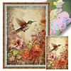 (Multi-Style) Animal Retro Poster-11CT Stamped Cross Stitch 40*60cm/15.75*23.62in (Big Size)