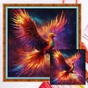 Colorful Bird-Full Embroidery 2 Strands 18CT Stamped Cross Stitch-35*35CM