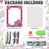 DIY Special Shape Flower Table Top Diamond Painting Photo Frame Kit