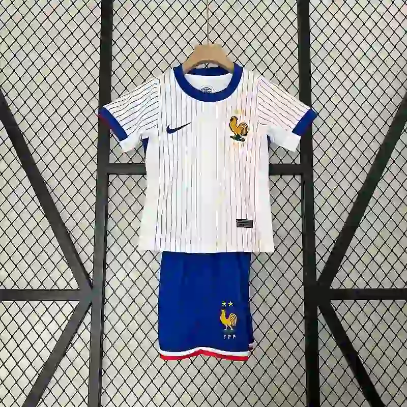 2024 Kids France Soccer Jersey Away