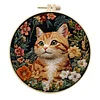 4 Set Cat Series- Embroidery Kits