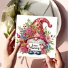 uk.everydayedeals 6Pcs DIY Diamond Painting Greeting Card - Mothers Day Gnome