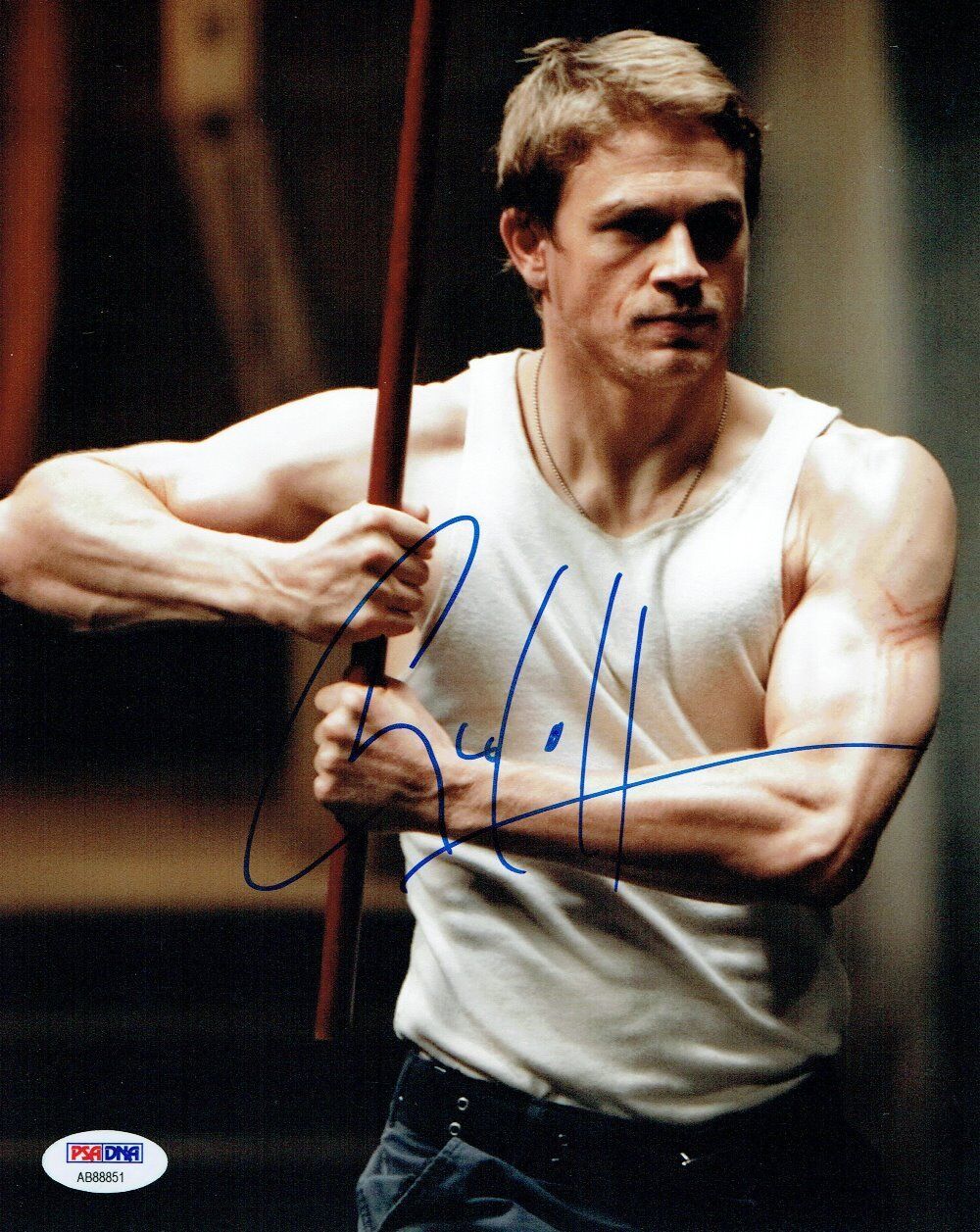 Charlie Hunnam Signed A Prayer Before Dawn Autographed 8x10 Photo Poster painting PSA #AB88851