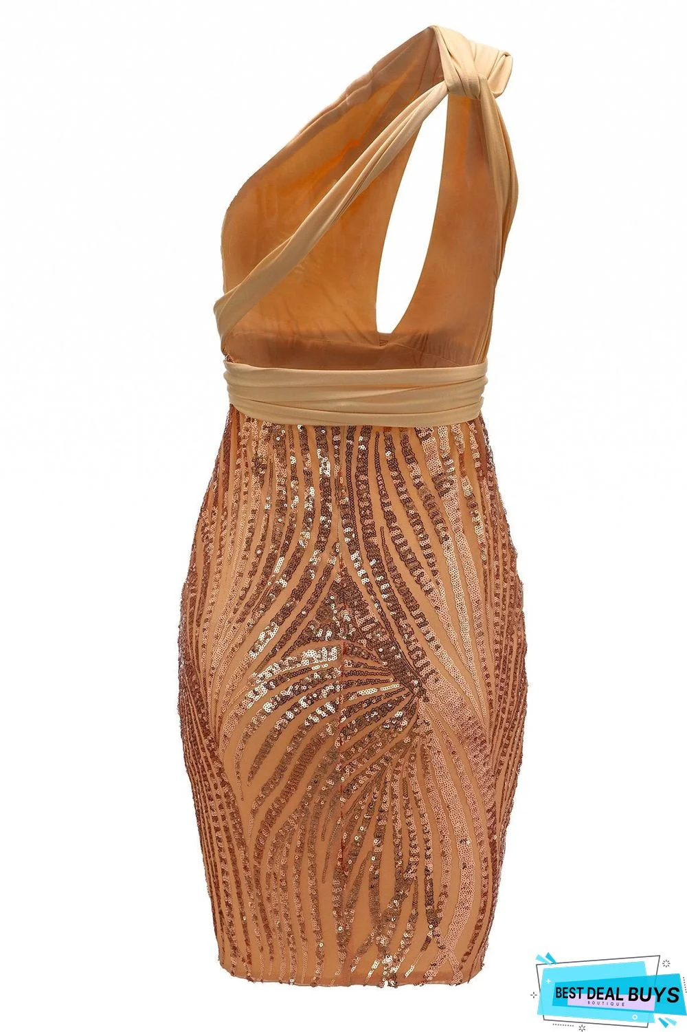 New Sexy Nightclub Dress with Sequins