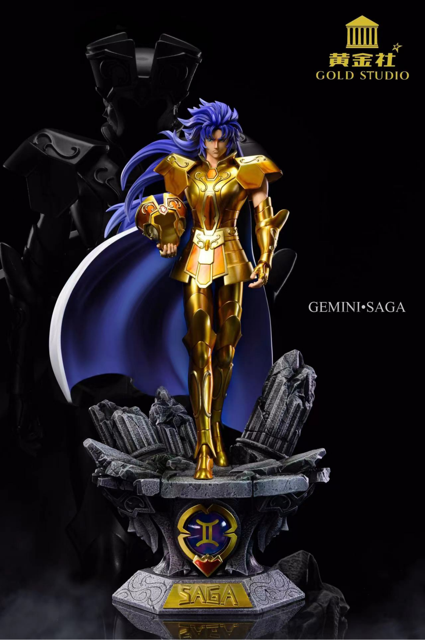 Pre-order Gold Studio 1/6 Saint Seiya Gemini SAGA Statue-