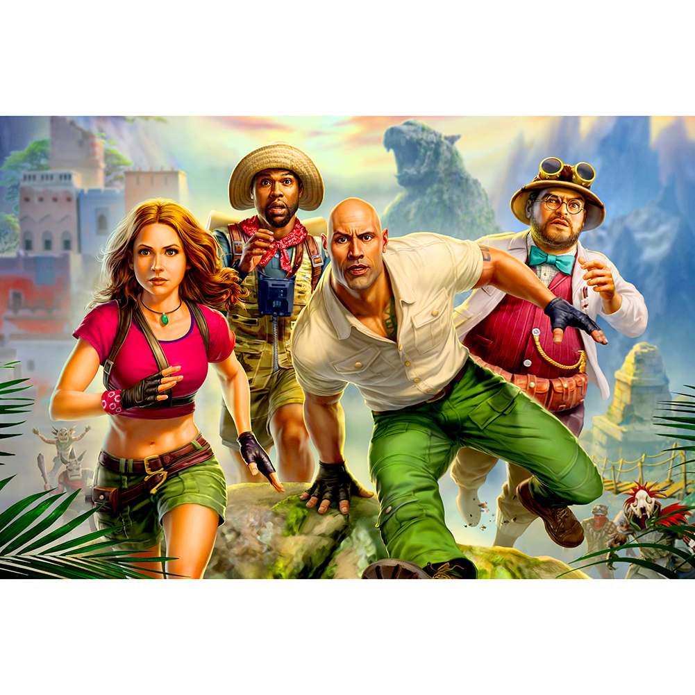

Running Brave - 1000 Pieces Jigsaw Puzzle, 501 Original